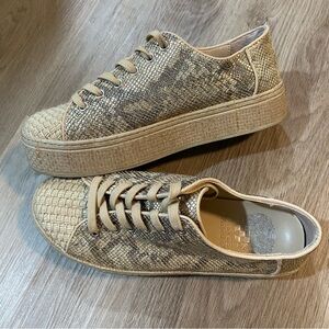 Vince Camuto Calitrie Platform Snake Sneakers